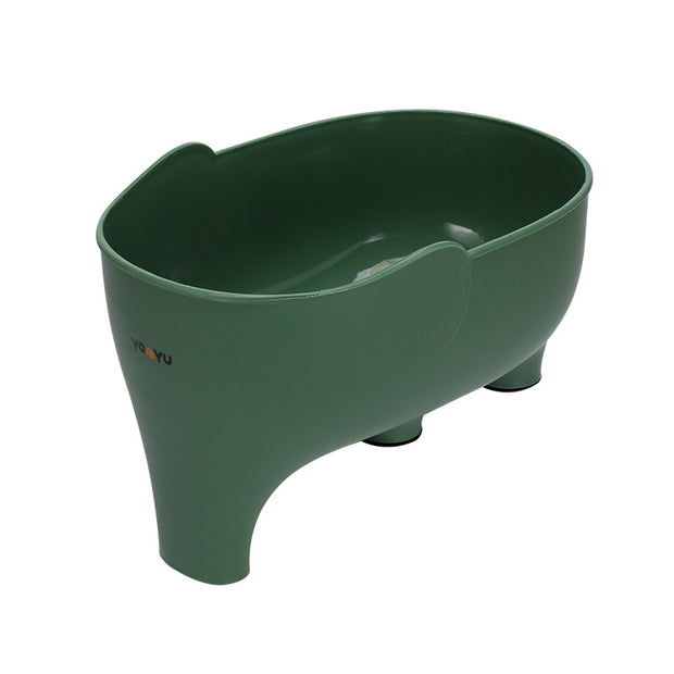 Elephant Drain Basket Multipurpose Kitchen Storage Drain Basket Household Fruit and Vegetable Basket Plastic Drain Basket