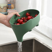 Elephant Drain Basket Multipurpose Kitchen Storage Drain Basket Household Fruit and Vegetable Basket Plastic Drain Basket