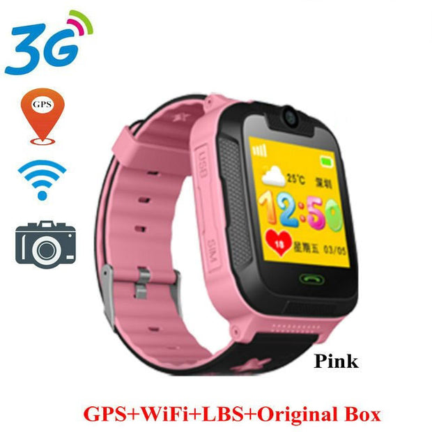 3G GPS Tracker Smart Children Watch Kids Baby GPS WiFi with Tracker SOS Smartwatch for IOS Android Smart Watch children