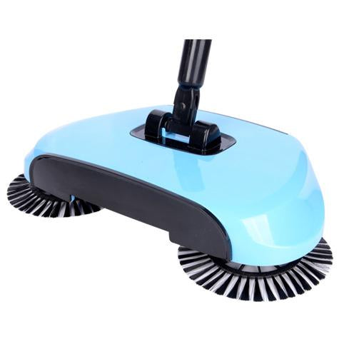 Stainless Steel Sweeping Machine Push Type Magic Broom Dustpan Handle Household Vacuum Cleaner