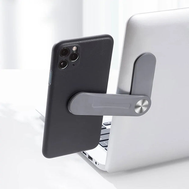 Laptop Side Mount Tablet Bracket: Dual Monitor Display Clip