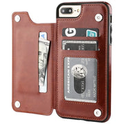 Folio - Retro Card Holder Phone Case