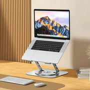 360° Rotatable Laptop Stand - Foldable & Portable Computer Stand for All MacBook/Laptops