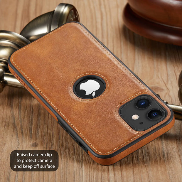 Luxury PU Leather Phone Case for iPhone 13 Pro, 11, 12 Pro Max, XR, XS Max, X, 7 Plus, and 13